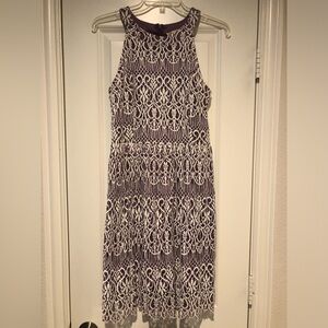 Altar’d State Purple Crochet/Lace Dress